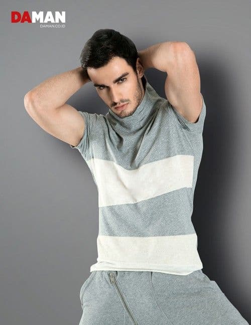 Models Felipe Izing, Rodolfo Rodriguez Silva, Tony Hernandez in Outfit by antony Morato_twitter done