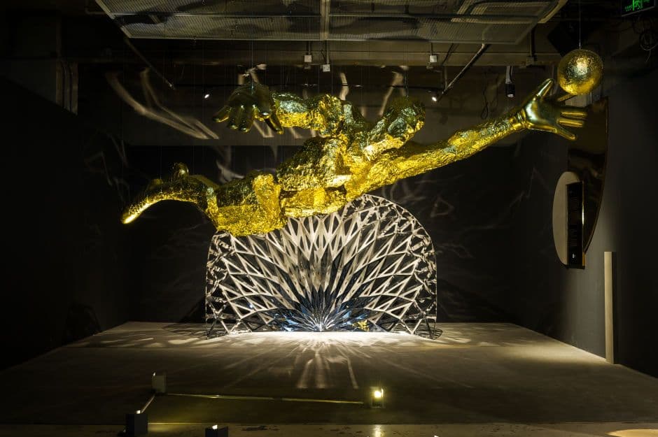 NikeLab x Olivier Rousteing The Circle Exhibition in Shanghai - Defense by WOFO