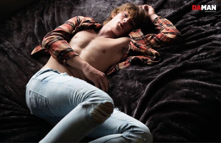 ONLINE_Griffin Johnson in Shirt by Mr. Completely, trousers by Stampd-new