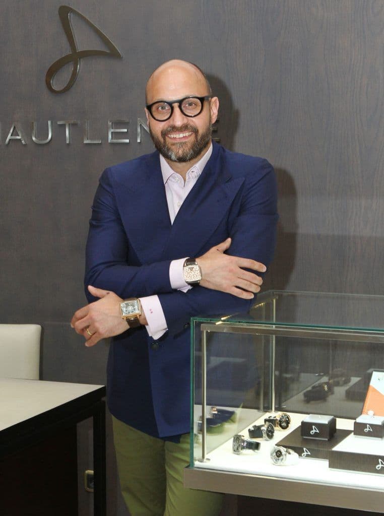 Sandro Reginelli, co-founder and CEO of Hautlence for DA MAN