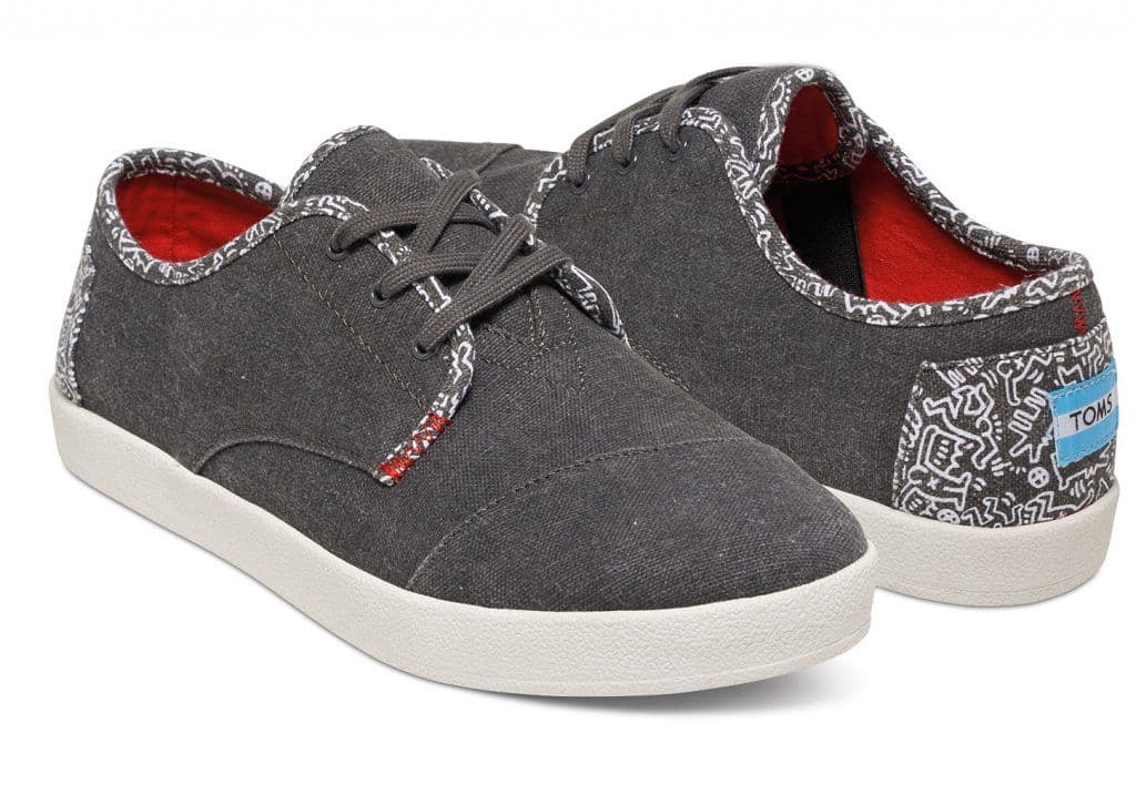 TOMS X Keith Haring Chalkboard Men's Paseos