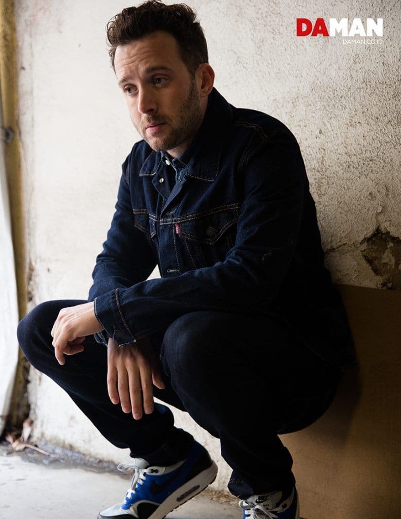 outtakes Eddie Kaye of Scorpions, American Pie fame - Denim jacket and t-shirt by g-Star raW