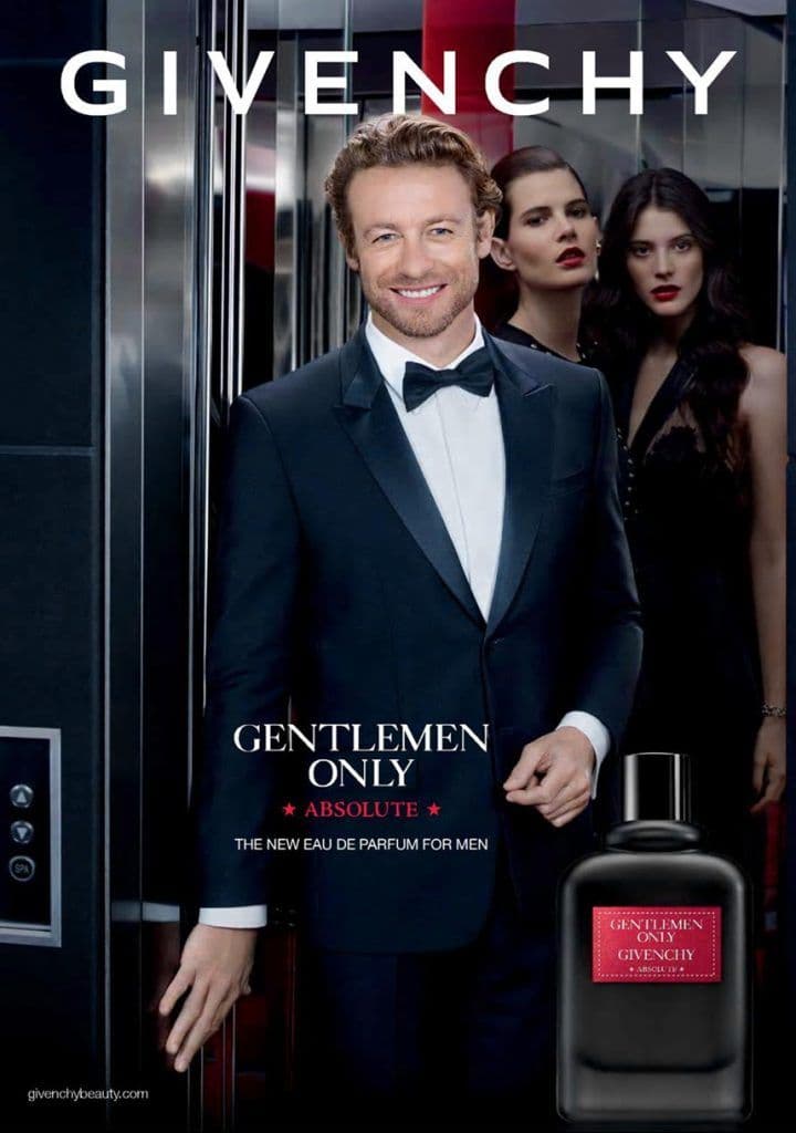 simon baker for givenchy gentlemen only absolute men's fragrance
