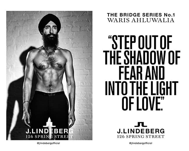 Waris Ahluwalia for J.Lindeberg The Bridge Series-slide