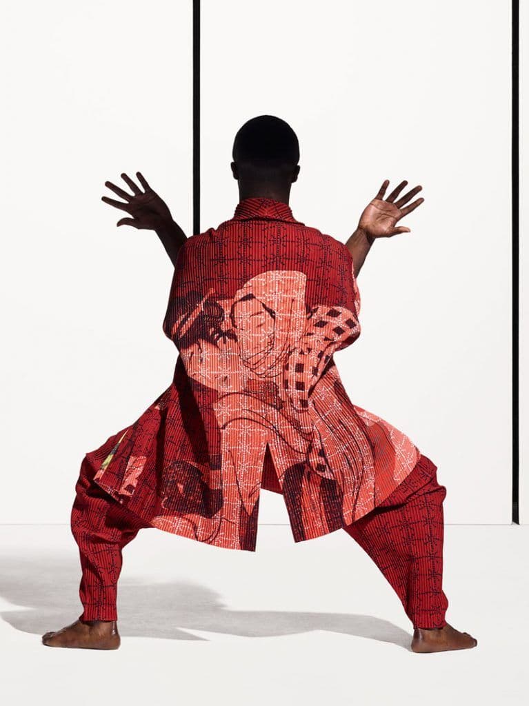 Homme Plisse Issey Miyake Haru-red