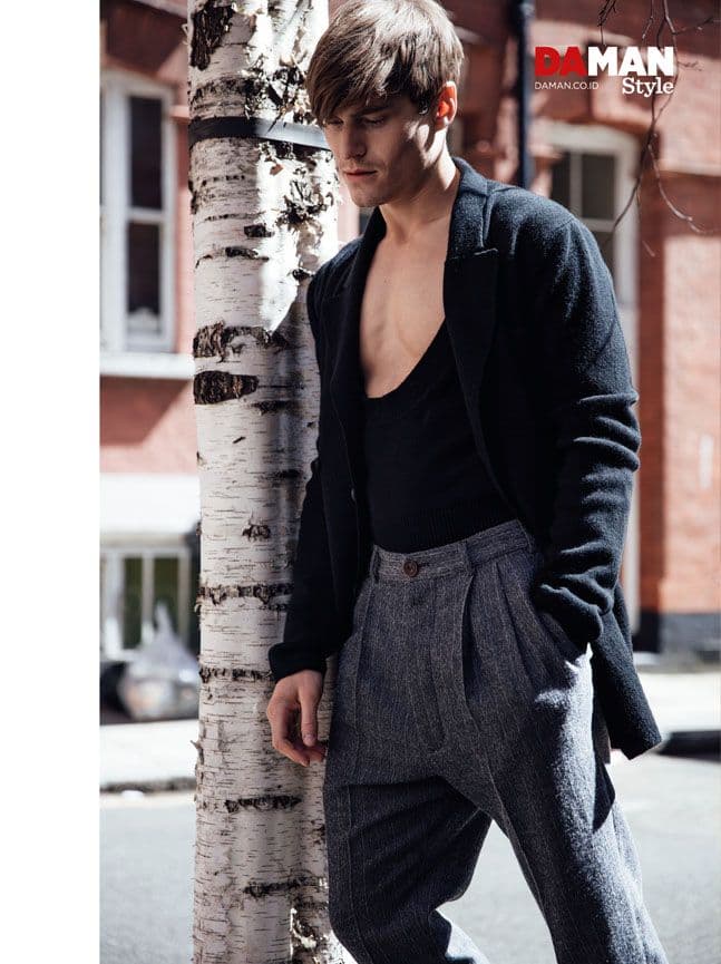 Oliver Cheshire for DA MAN Style FW16 in Outfit by Vivienne Westwood