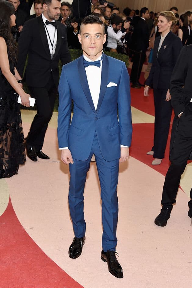 Rami Malek in Dior Homme at the Met Gala 2016