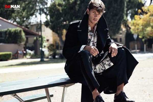 Andrey Zakharov for DA MAN STYLE FW16 in Outfit and shoes by Alexander McQueen