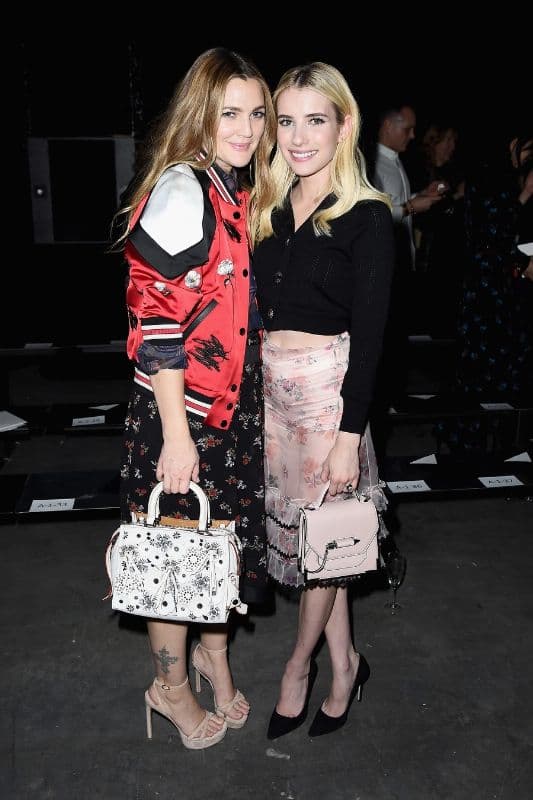 Coach Drew Barrymore Emma Roberts