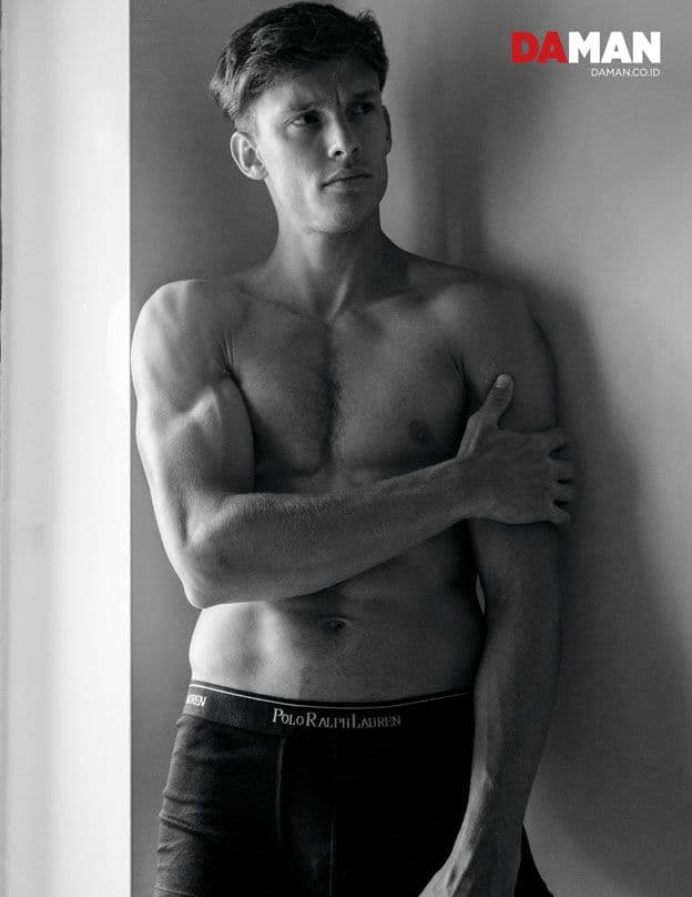 Model Chris Doe in Briefs by Polo Ralph Lauren