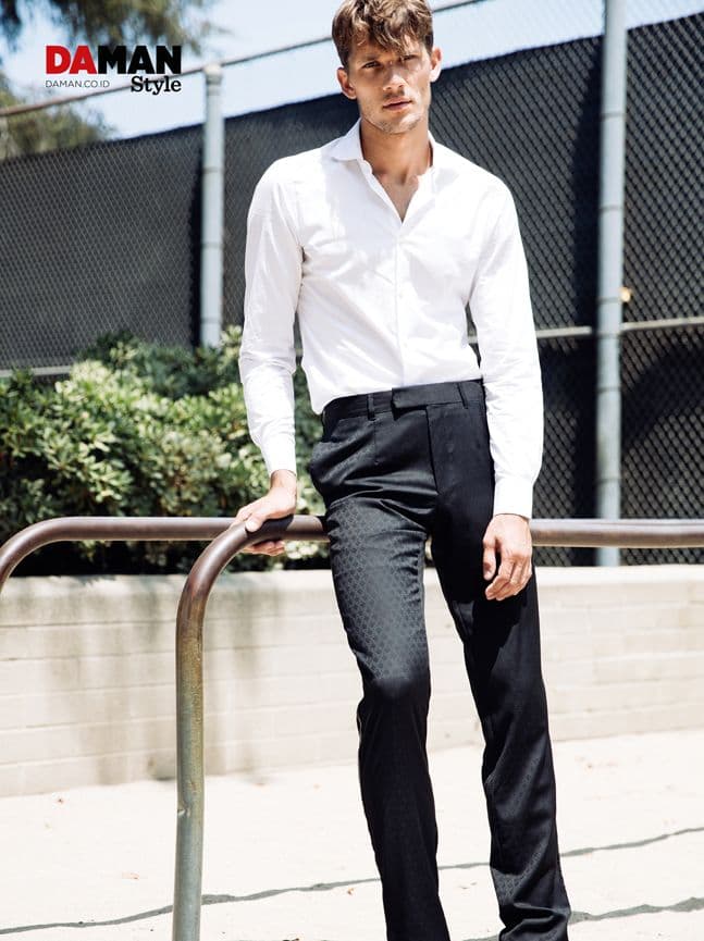OUTTAKE - Andrey Zakharov for DA MAN STYLE FW16 in Outfit and shoes by Ermenegildo Zegna