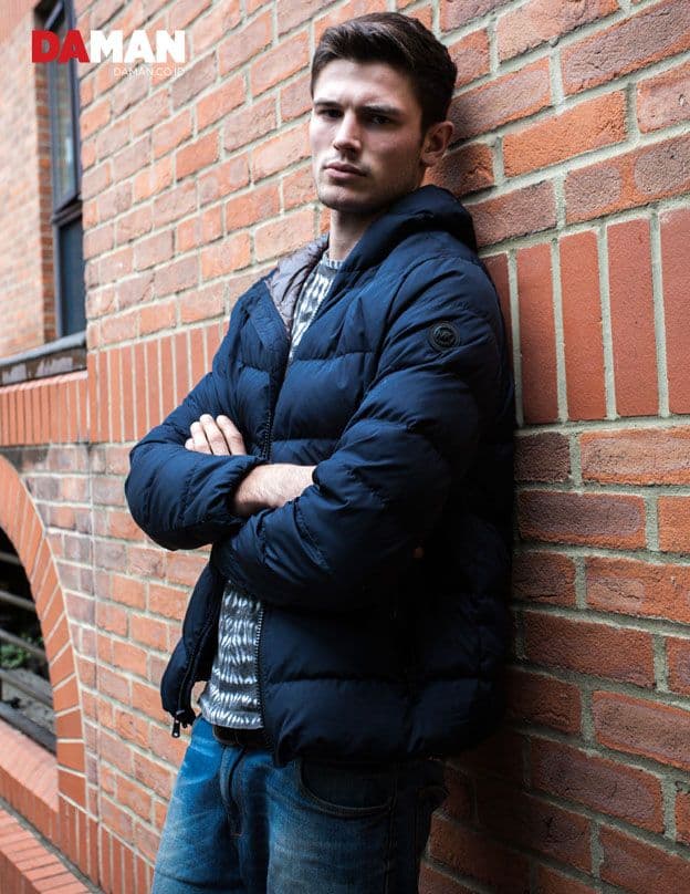 OUTTAKE Model Jevan Williams for DA MAN-2