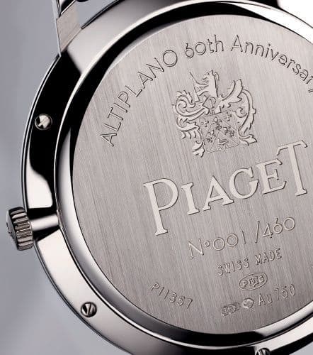 Piaget Altiplano 60th Anniversary Caseback