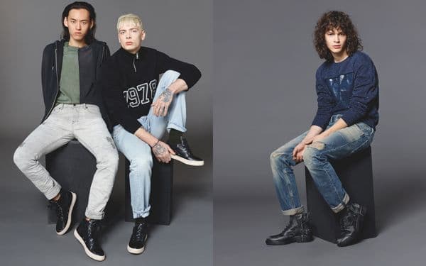 The variety of denim styles and washes for the season