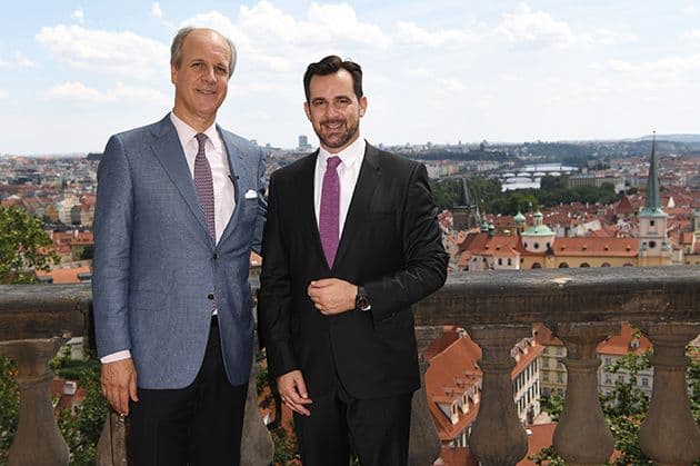HSH Prince Lobkowicz and StÇphane Gerschel