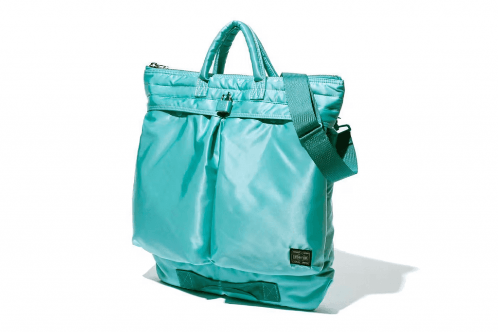 PORTER / TURQUOISE helmet bag