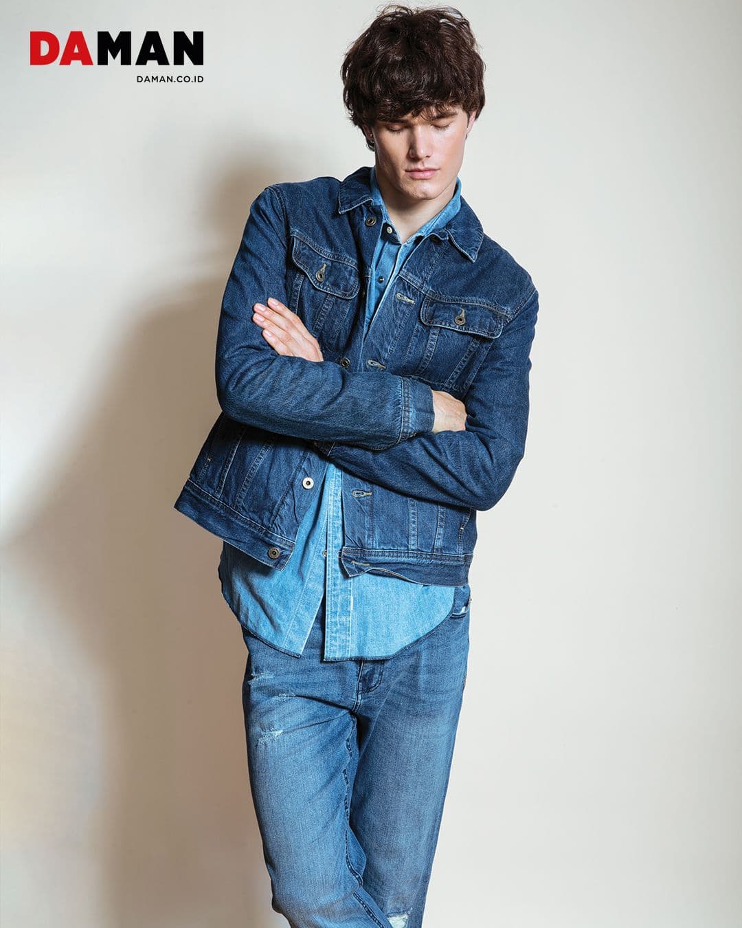 Chance Embry by Mitchell Nguyen McCormack for DAMAN, Feb/Mar 2024
