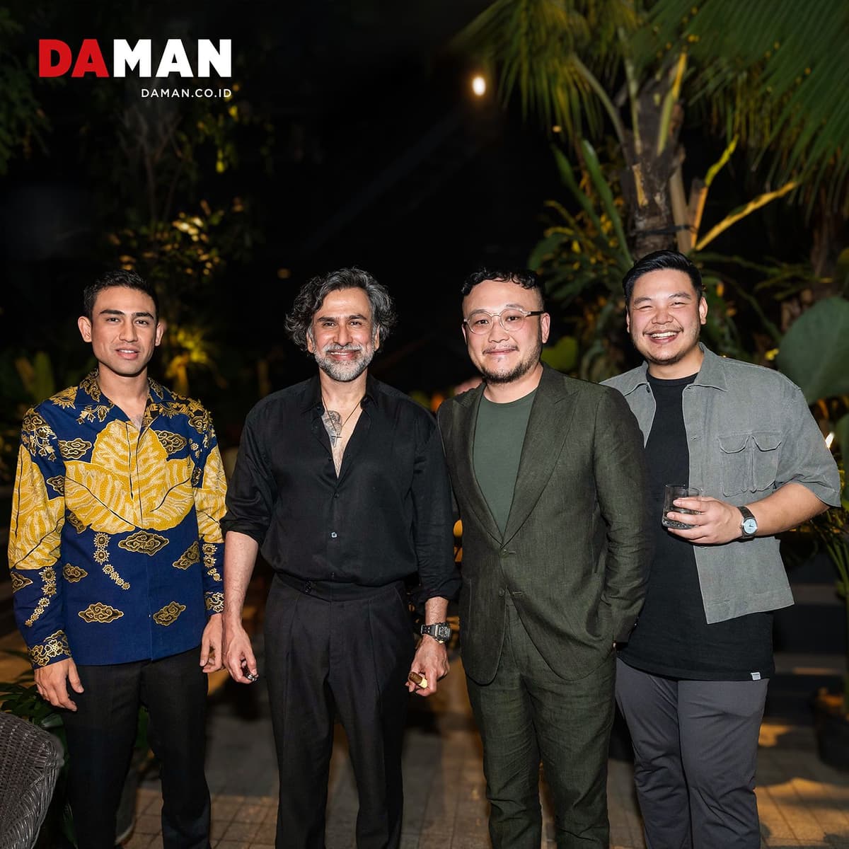 Axell Matthew, Jeremy Thomas, Samuel Wongso and Jason Setiono