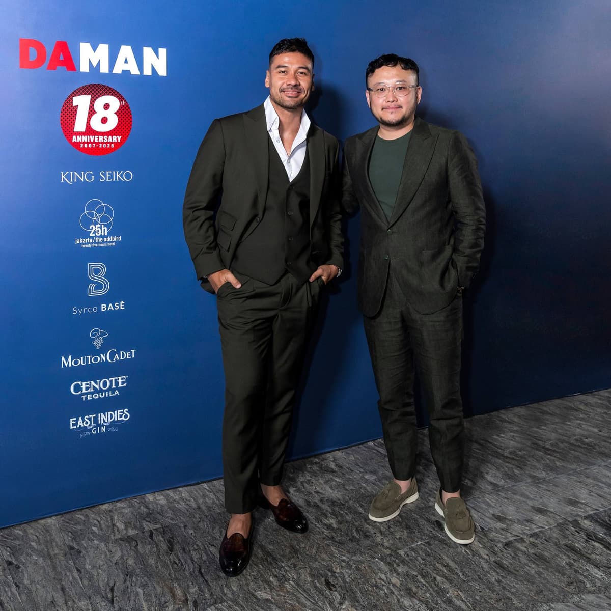 Chicco Jerikho and Samuel Wongso