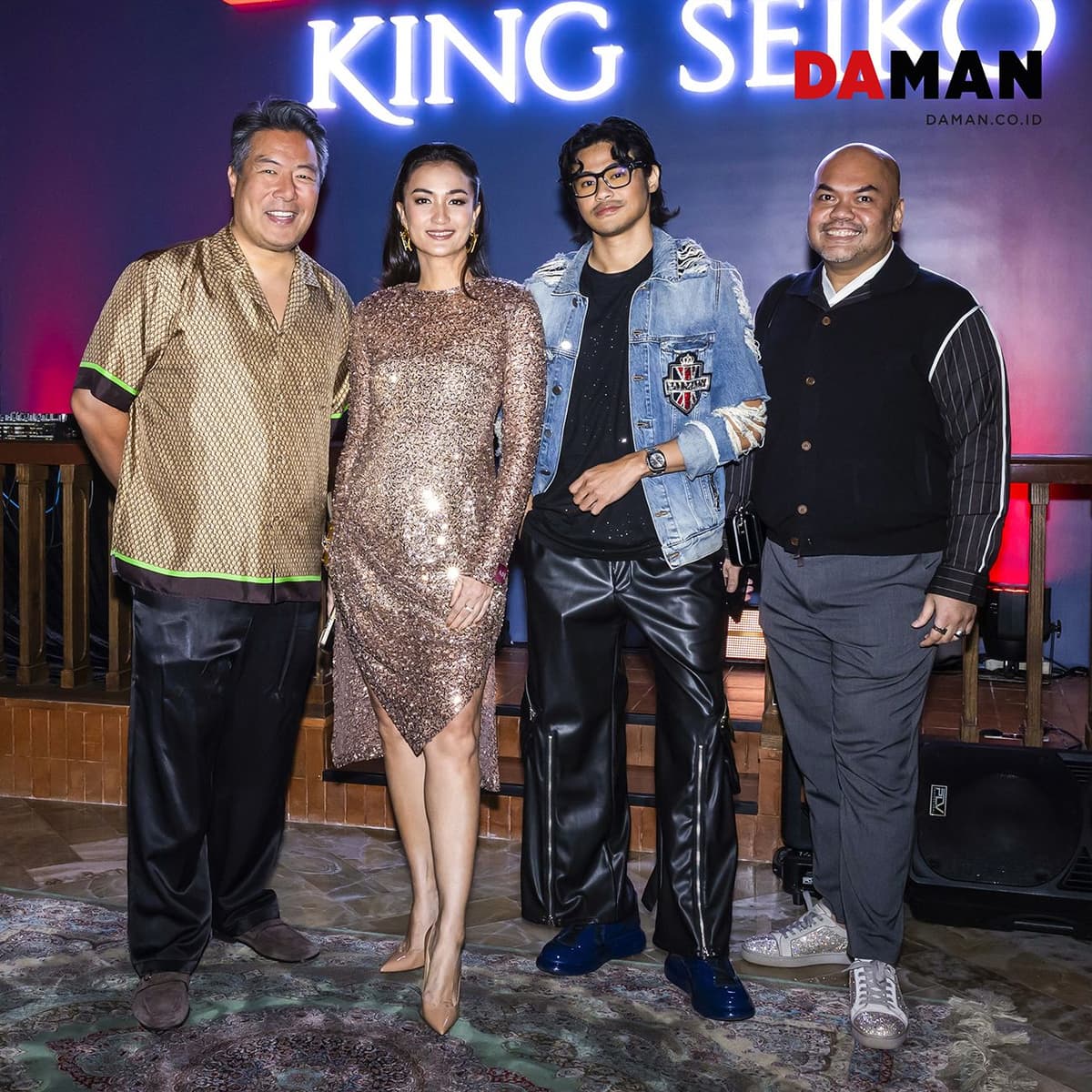 Ronald Liem, Atiqah Hasiholan, Mike Ethan, and
