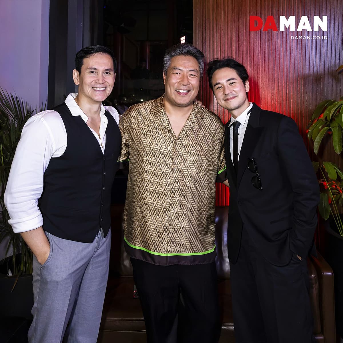 Marcelino Lefrandt, Ronald Liem, and Jerome Kurnia
