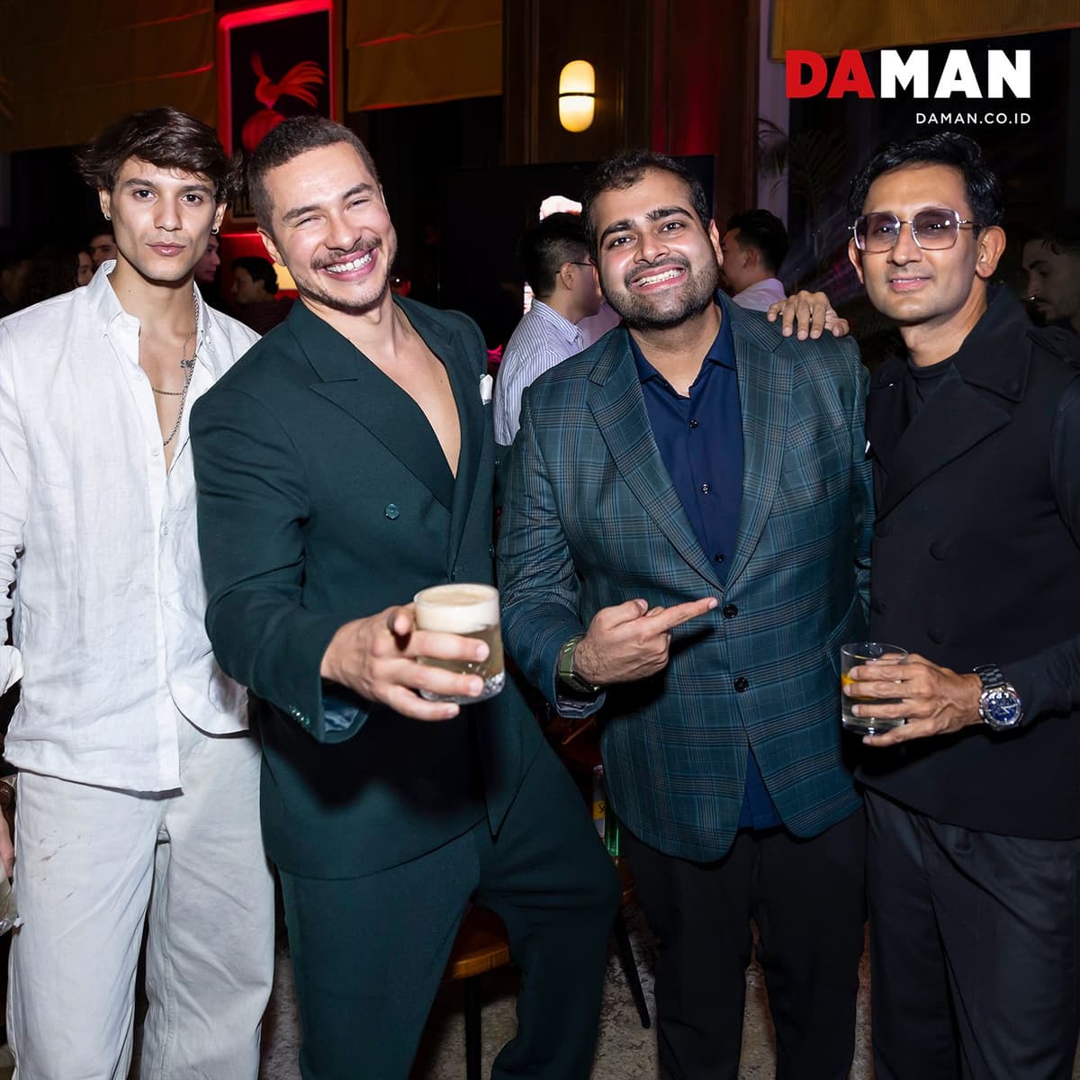 Louis, Joao Poalo Damazio, Rakesh Bhagwandas and Sanjay Mulani