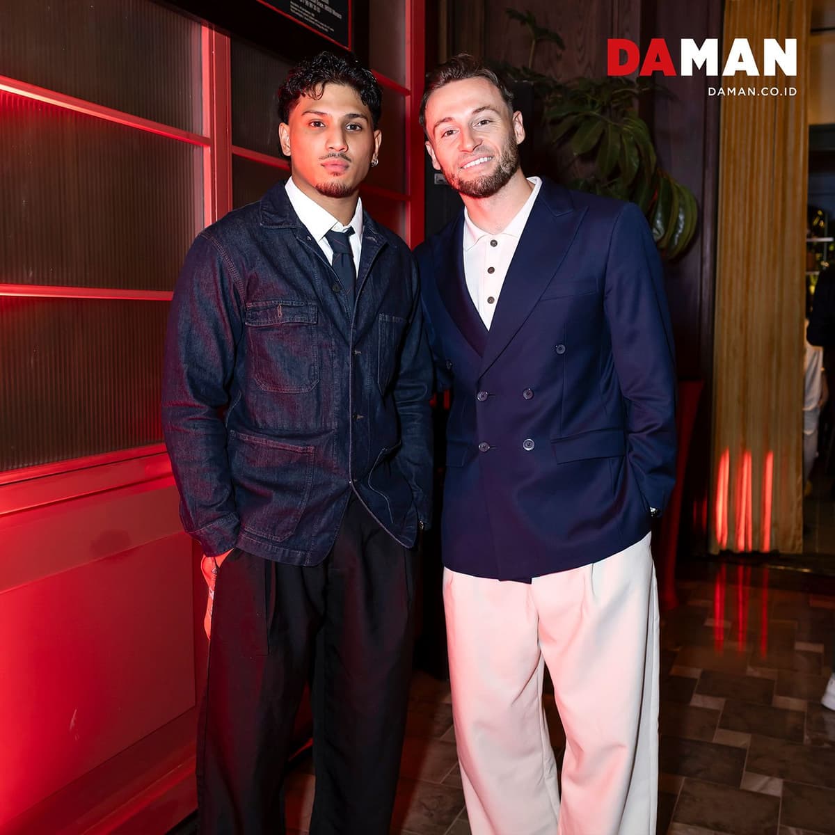 Pangeran Lantang and Marc Klok