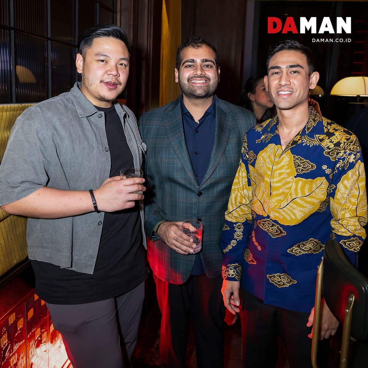 Jason Setiono, Rakesh Bhagwandas and Axell Matthew