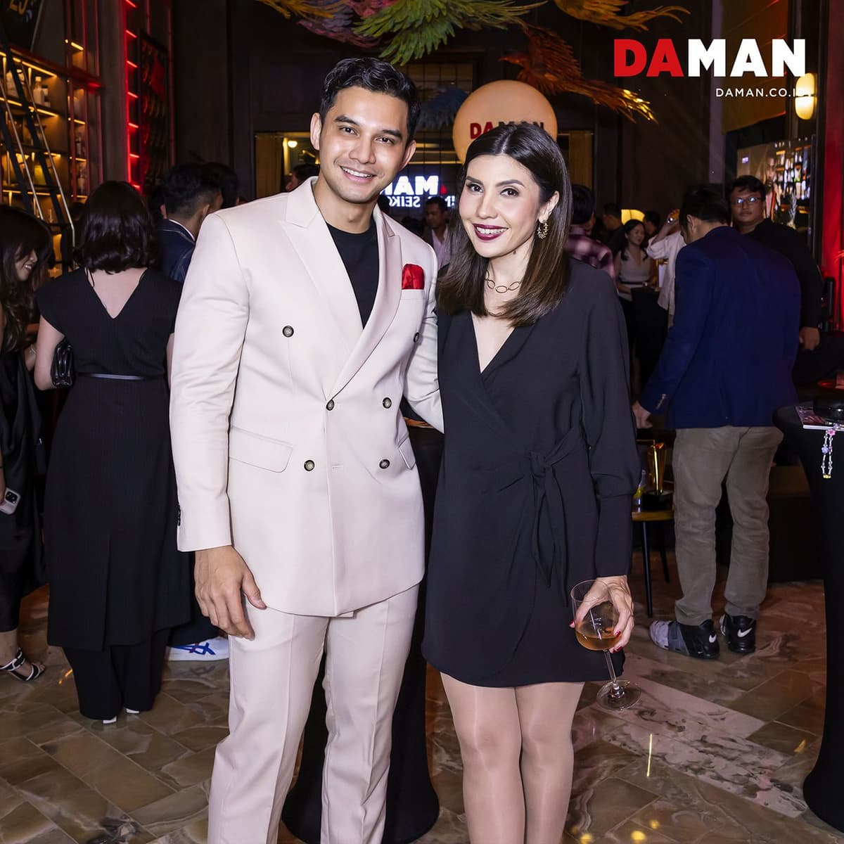 Rory Asyari and Cisca Becker