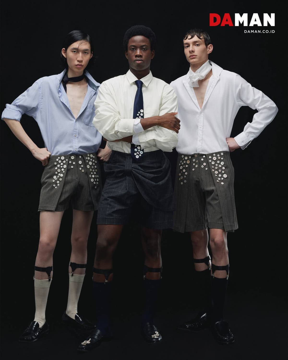 Hugo Kwo, Juan Orghici, Eleazar Djossinou by Lucas Lei for DAMAN April 2026 016.jpg