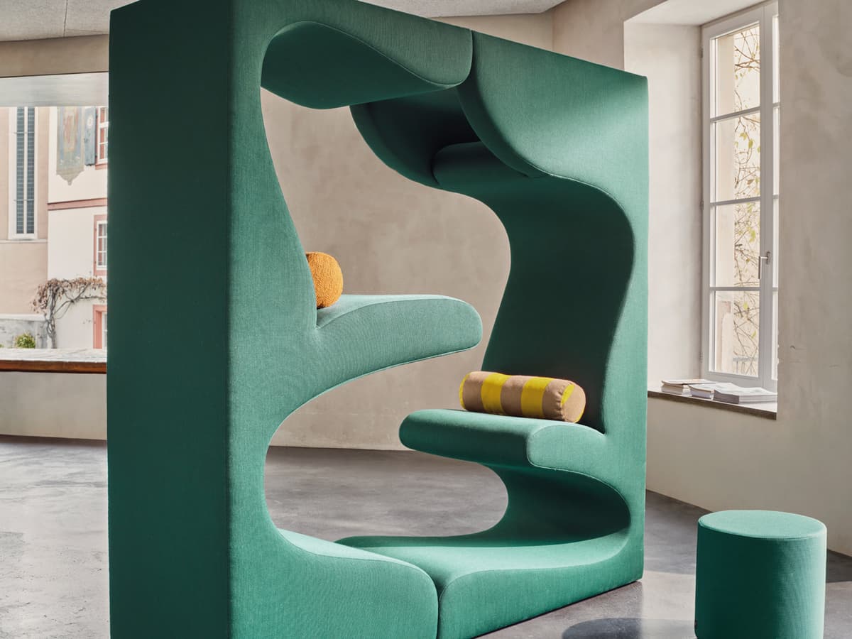 The Living Tower and Visiona Stool