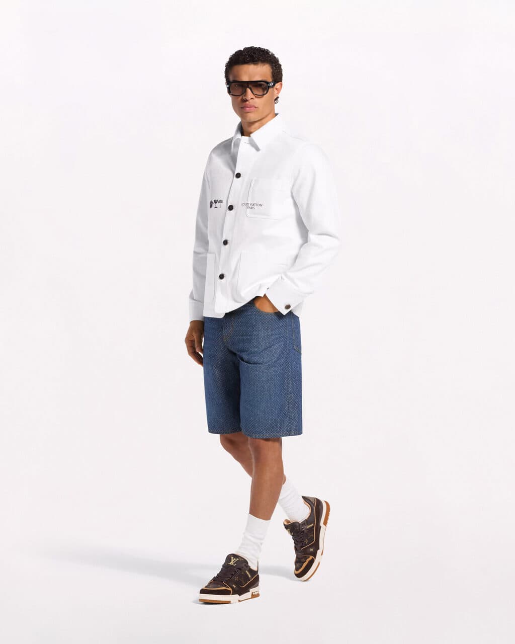The monogram silk