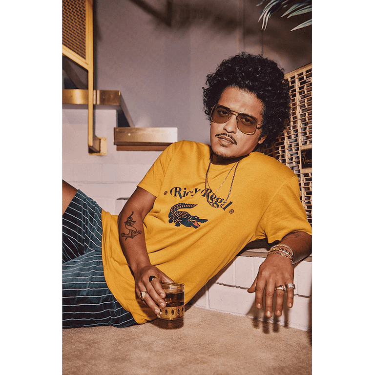 Lacoste and Bruno Mars Introduce the Ricky Regal Collection