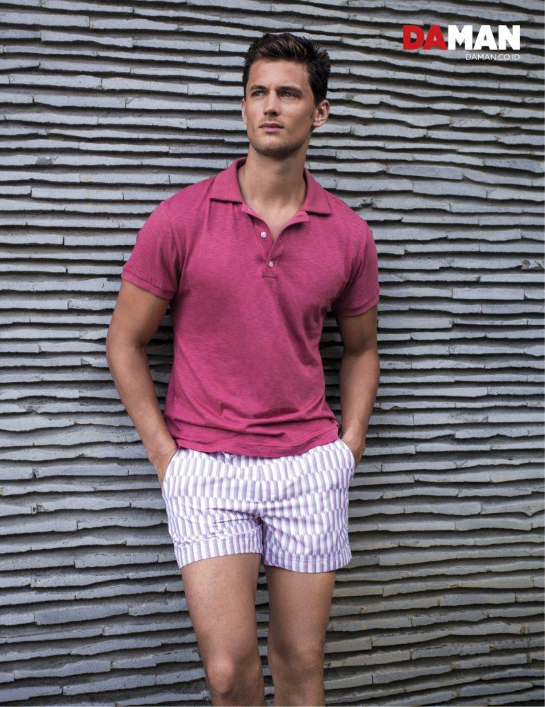 male pattern boldness: Modeling My New Summer Outfit or Pink