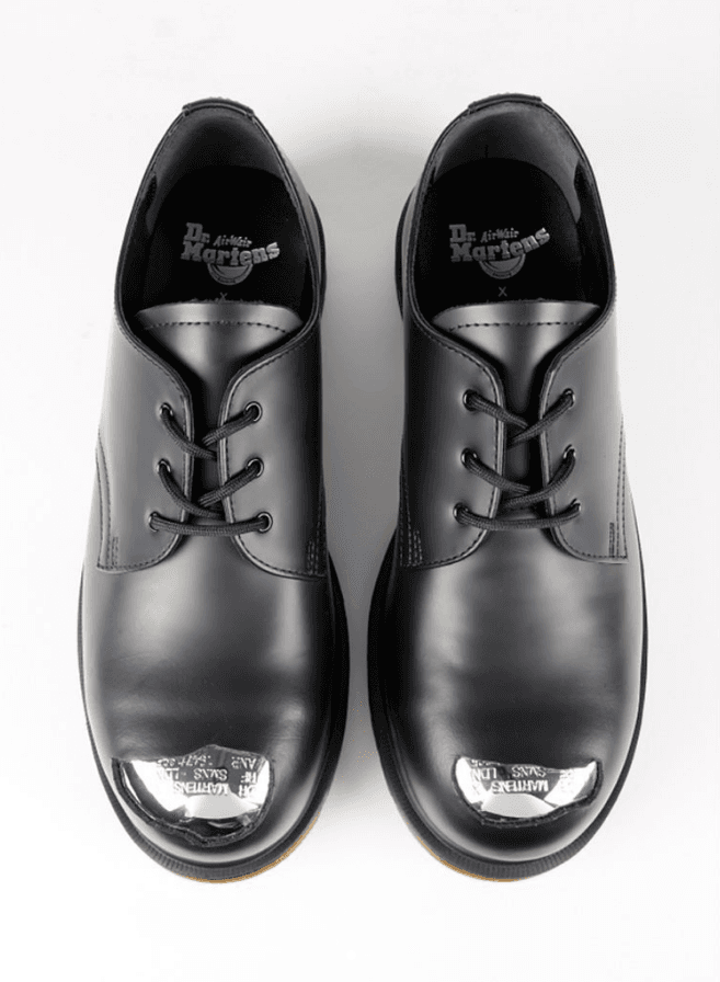 Dr martens 2025 raf simons logo