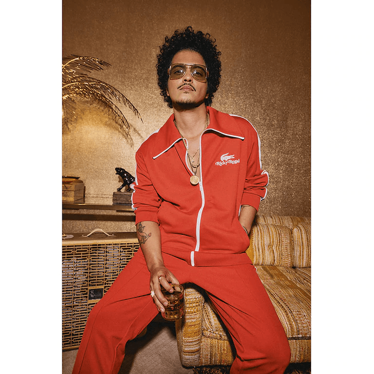 Lacoste and Bruno Mars Introduce the Ricky Regal Collection