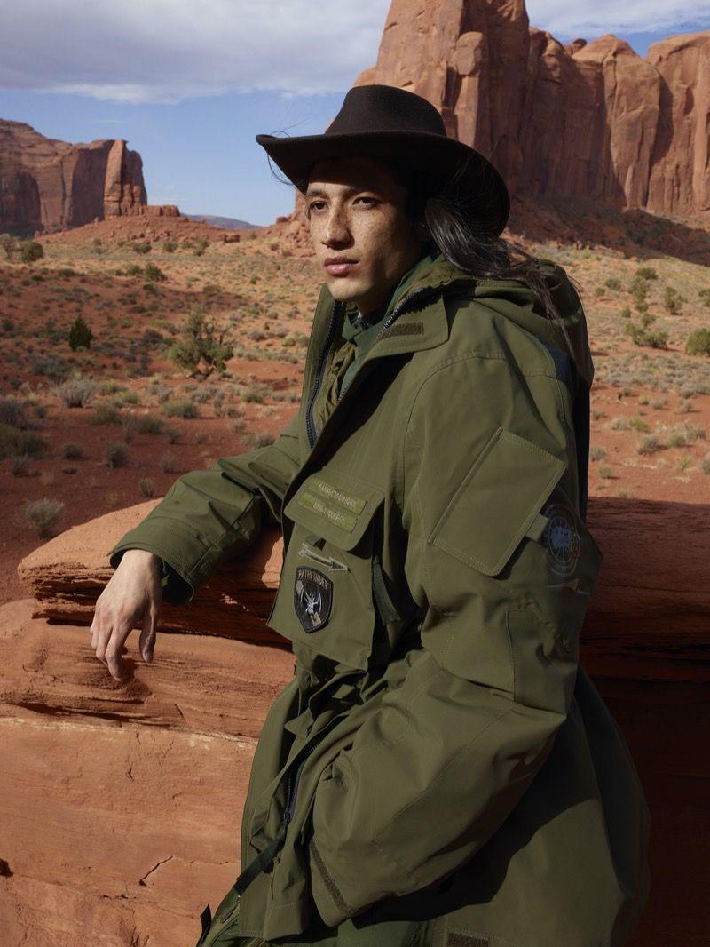 限定コラボ hyde×Roen DRAPE FEATHER PARKA M 限定コラボ hyde×Roen