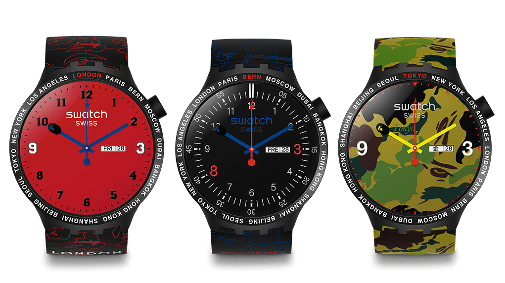 Swatch X BAPE Collaboration
