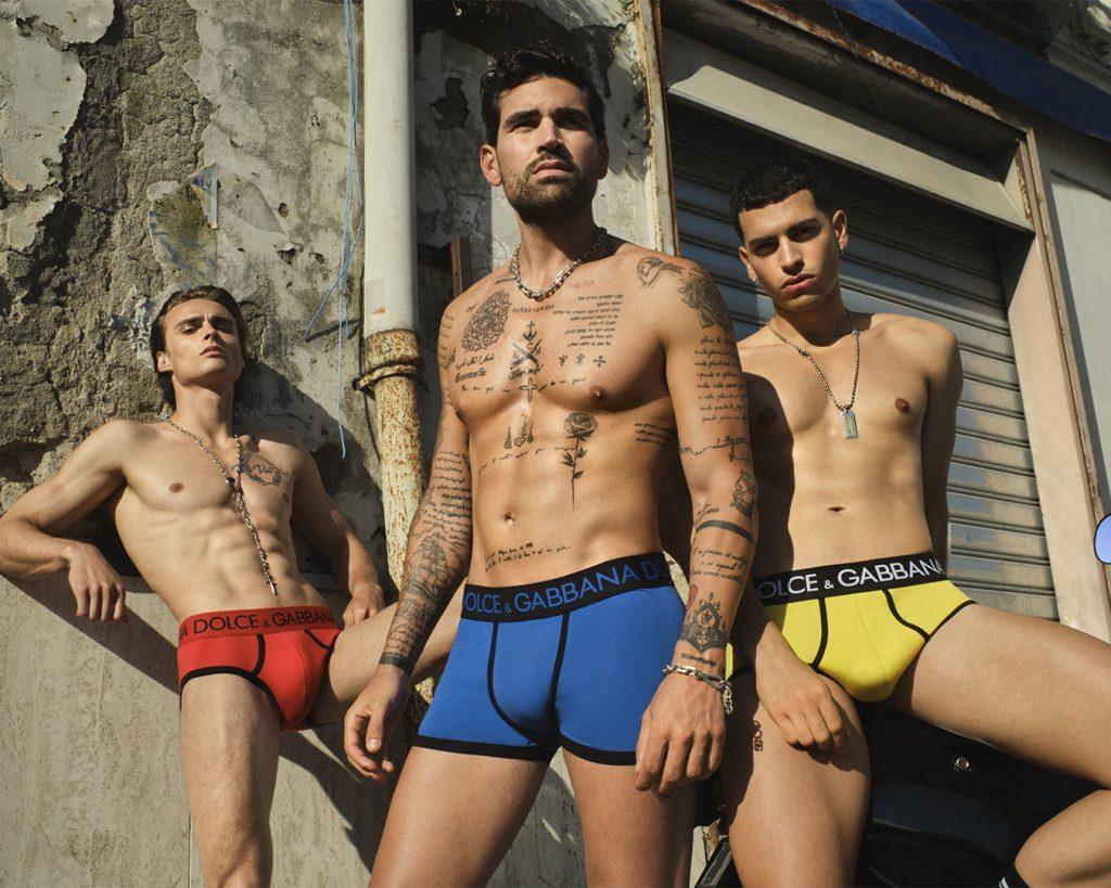 Dolce & Gabbana Hits the Streets of Naples to Showcase Its Summer 2022  Underwear Collection - DA MAN Magazine - Make Your Own Style!