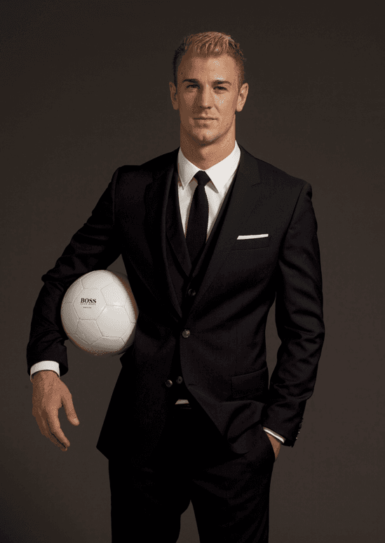 Scent Hugo Boss Picks Manchester Soccer Player Joe Hart as BOSS